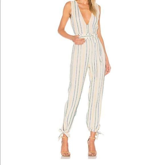 Tularosa Pants - NWT Tularosa “Reese” Jumpsuit in Ellis Stripe